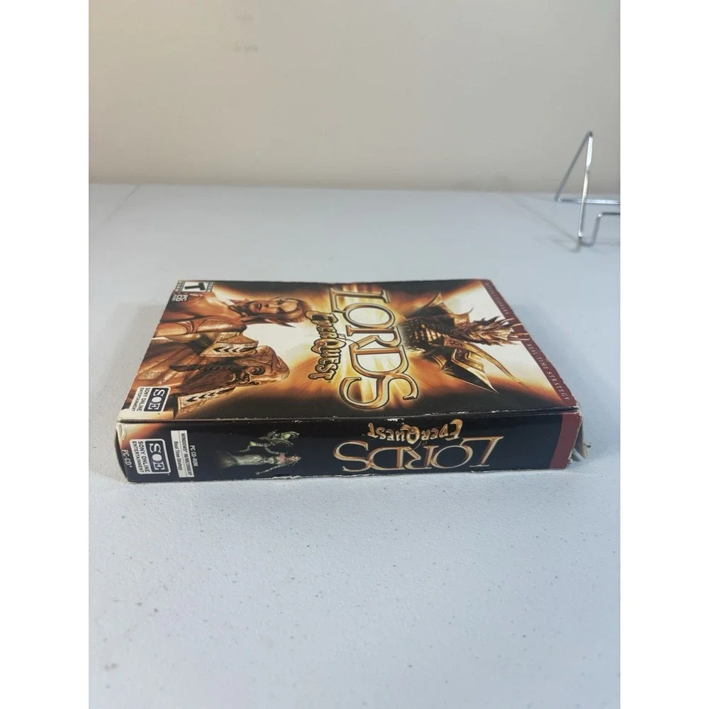 Lords of EverQuest (PC 2003) Small Box PC GAME Great Condition. Complete/Poster